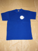 T-shirt męski - niebieski